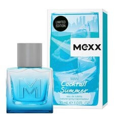 Туалетная вода Mexx Cocktail Summer EDT для мужчин 30 мл цена и информация | Мужские духи | pigu.lt