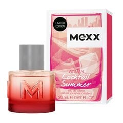 Tualetinis vanduo Mexx Summer Cocktail EDT moterims 20 ml kaina ir informacija | Kvepalai moterims | pigu.lt