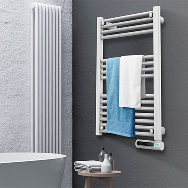 Elektrinė Rankšluosčių Kabykla Cecotec ReadyWarm 9100 Smart Towel White 500 W kaina ir informacija | Gyvatukai, vonios radiatoriai | pigu.lt
