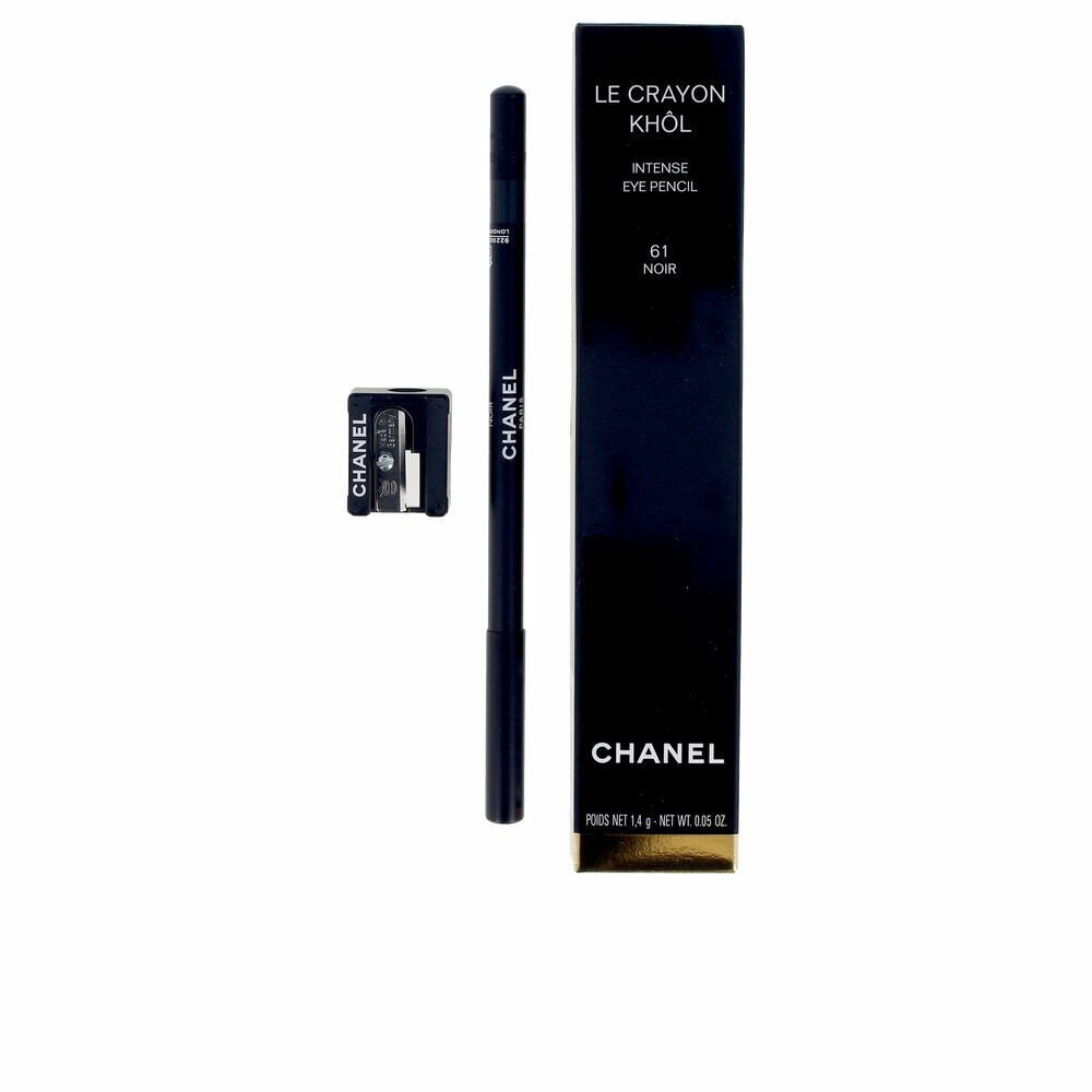 Akių pieštukas Chanel Le Crayon Khôl Noir-61, 1.4 g kaina ir informacija | Akių šešėliai, pieštukai, blakstienų tušai, serumai | pigu.lt