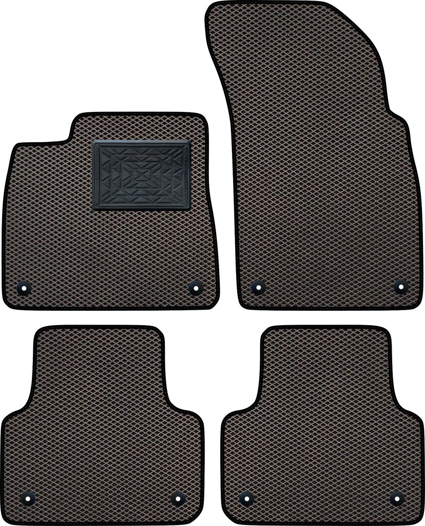 Audi Q7 II 2015-2020 EVA salono kilimėliai kaina ir informacija | Modeliniai guminiai kilimėliai | pigu.lt