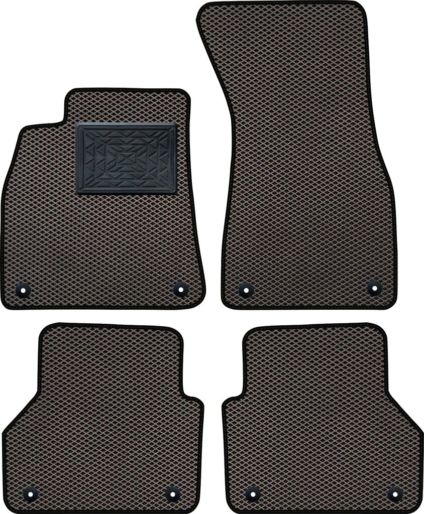 Audi A7 C8 2018-> EVA salono kilimėliai kaina ir informacija | Modeliniai guminiai kilimėliai | pigu.lt