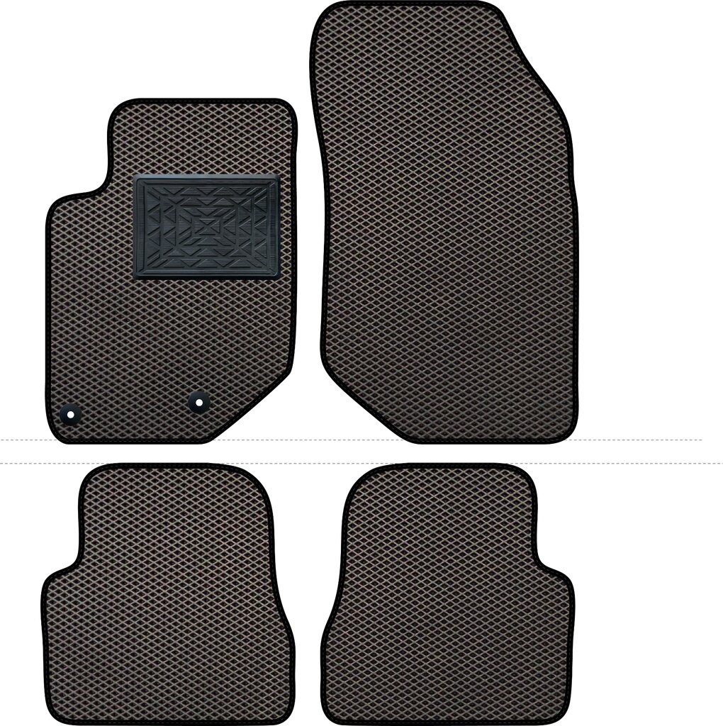 Citroen C4 III 2020-> EVA salono kilimėliai kaina ir informacija | Modeliniai guminiai kilimėliai | pigu.lt