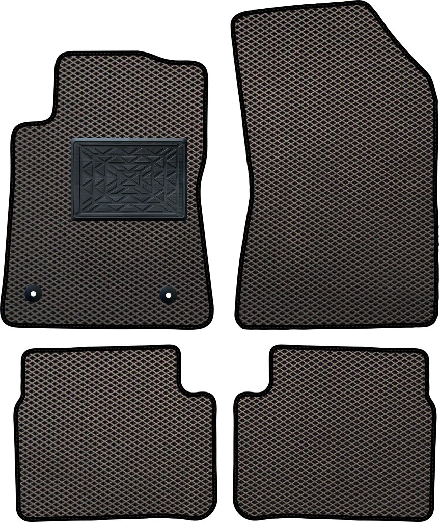Citroen DS3 2010-2015 EVA salono kilimėliai цена и информация | Modeliniai guminiai kilimėliai | pigu.lt