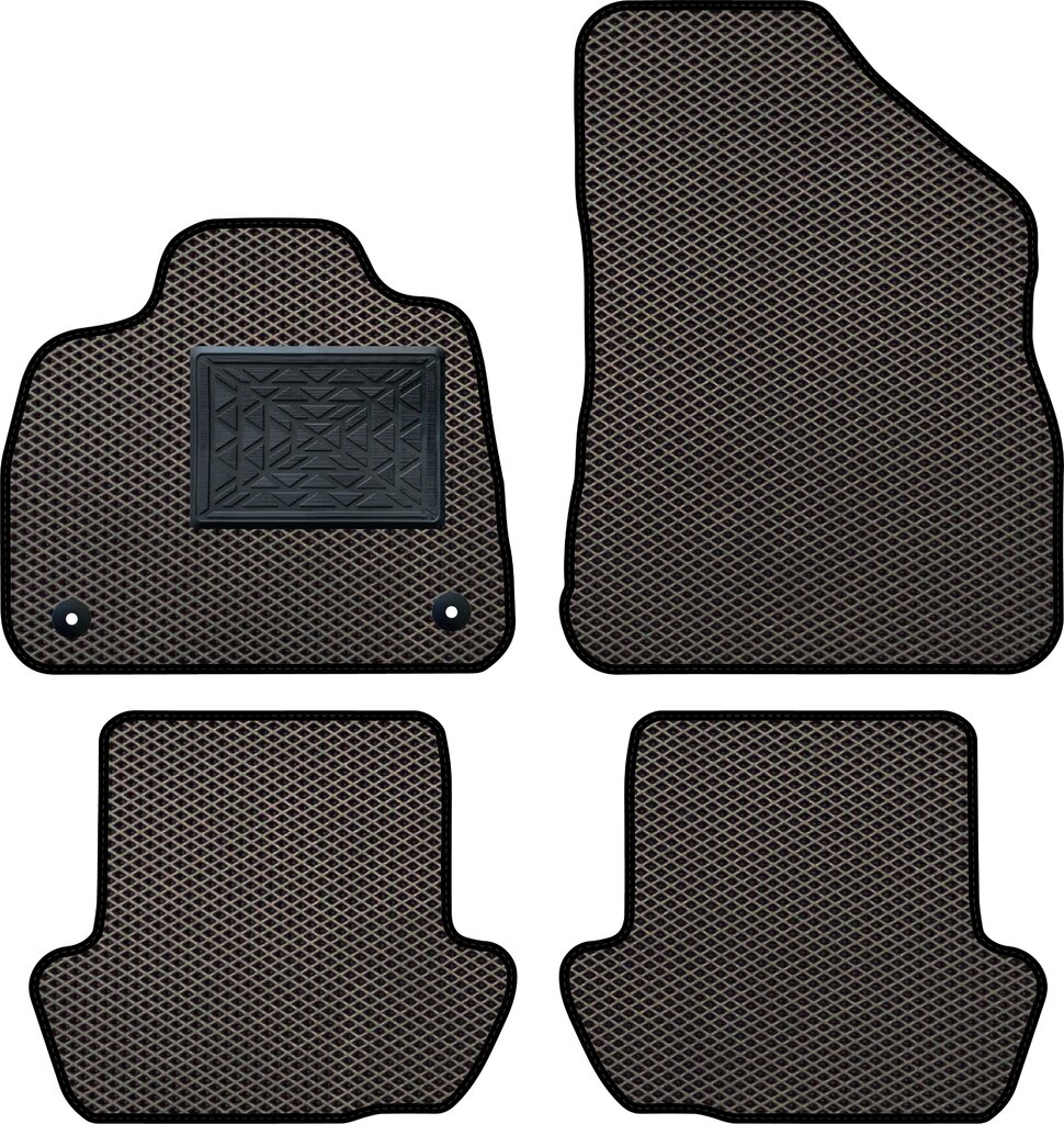 Citroen DS5 2015-2018 EVA salono kilimėliai цена и информация | Modeliniai guminiai kilimėliai | pigu.lt
