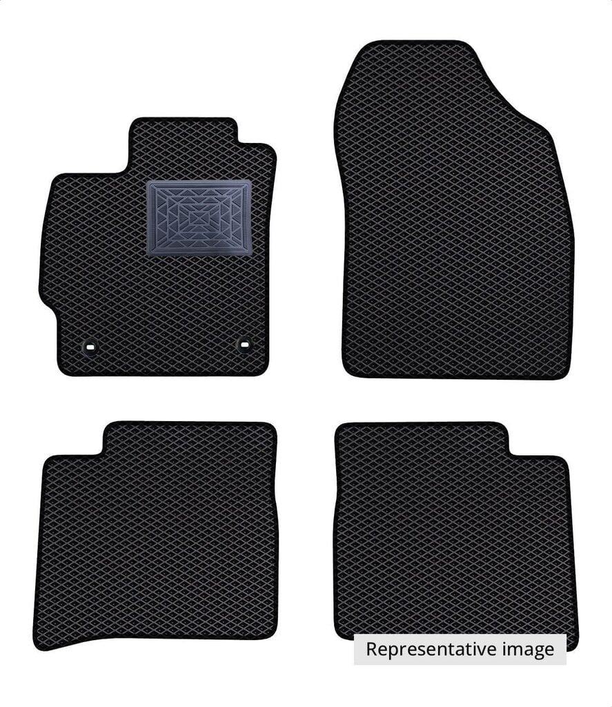 Fiat Doblo I Facelift 2005-2010 EVA salono kilimėliai kaina ir informacija | Modeliniai guminiai kilimėliai | pigu.lt