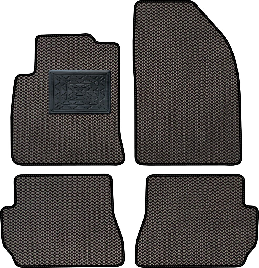 Ford Fiesta Mk5 2001-2008 EVA salono kilimėliai kaina ir informacija | Modeliniai guminiai kilimėliai | pigu.lt
