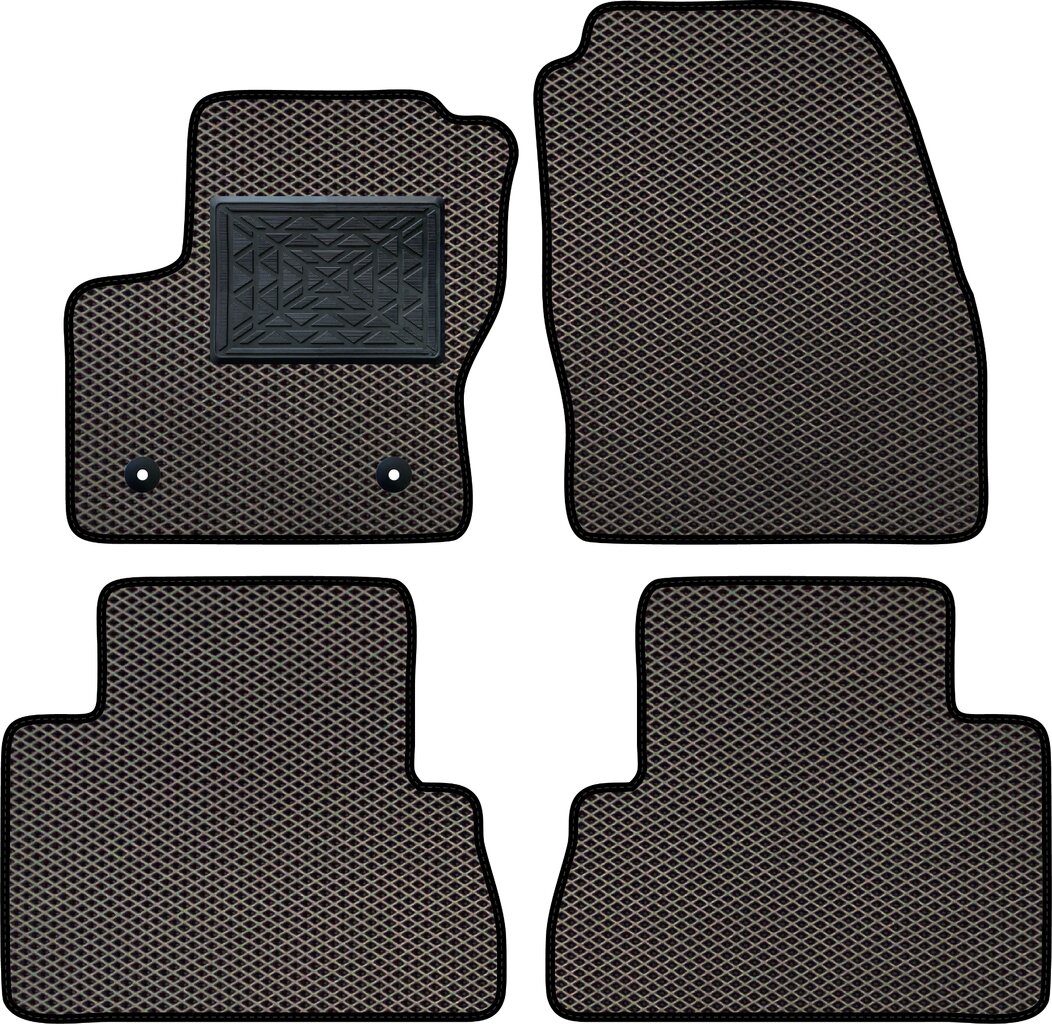Ford C-Max II 2010-2015 EVA salono kilimėliai цена и информация | Modeliniai guminiai kilimėliai | pigu.lt