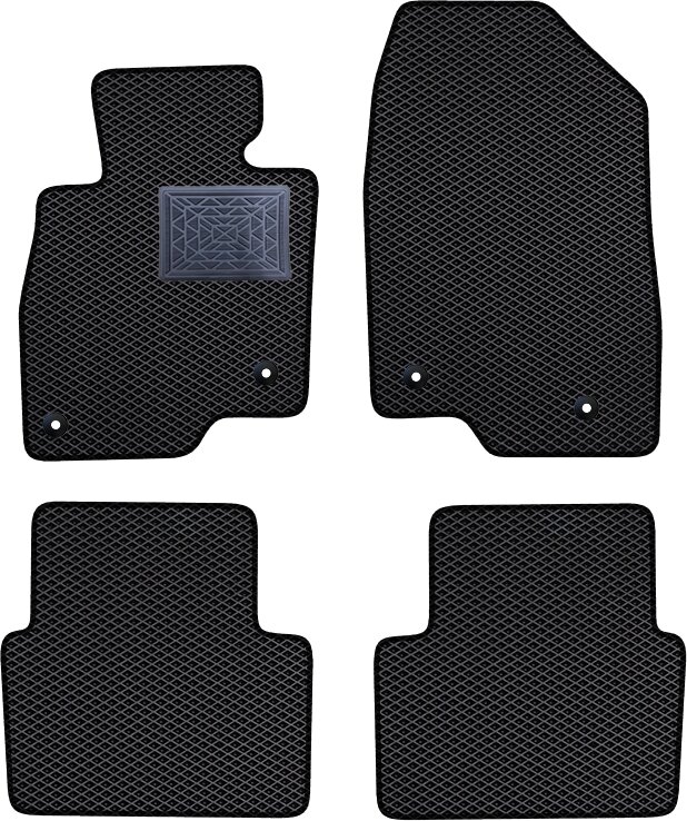 Guminiai polimeriniai kilimėliai Mazda 3 III BM 2013-2018 kaina ir informacija | Modeliniai guminiai kilimėliai | pigu.lt