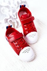 Sportiniai bateliai vaikams BSB157961245, raudoni цена и информация | Детская спортивная обувь | pigu.lt