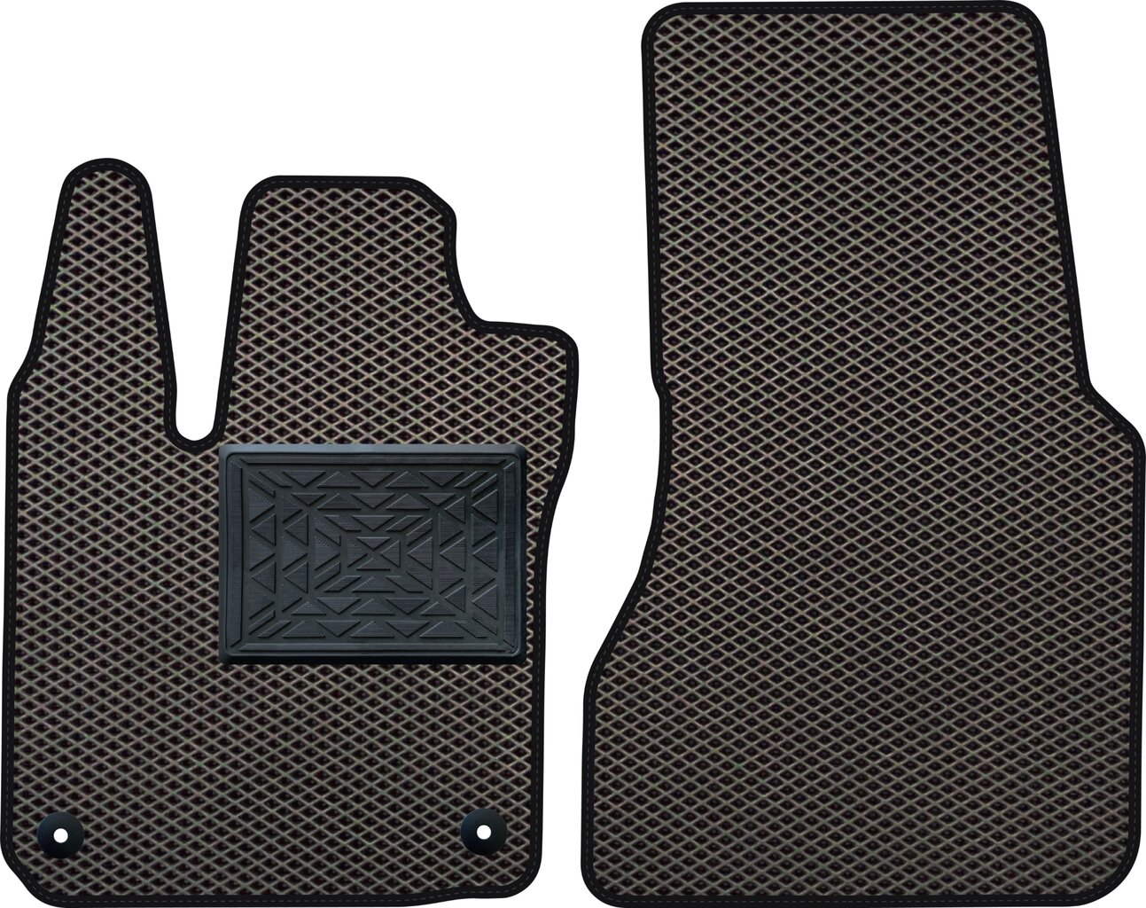 Guminiai polimeriniai kilimėliai Smart ForTwo 453 2014-2021 kaina ir informacija | Modeliniai guminiai kilimėliai | pigu.lt