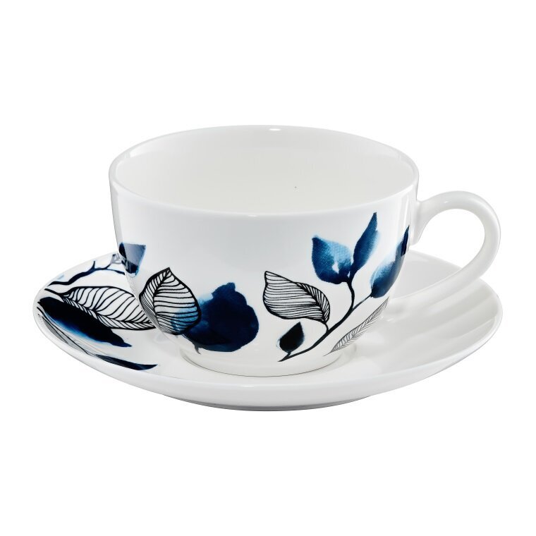 Ambition kavos indų rinkinys Blue Flower, 12 dalių цена и информация | Taurės, puodeliai, ąsočiai | pigu.lt