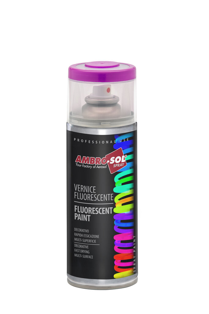 Fluorescentiniai dažai V400FLUOR2 geltona spalva, 400 ml цена и информация | Dažai | pigu.lt
