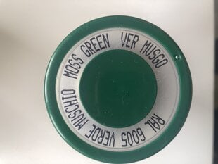 Akriliniai purškiami dažai V400RAL6005 samanų žalia spalva, 400ml kaina ir informacija | Dažai | pigu.lt