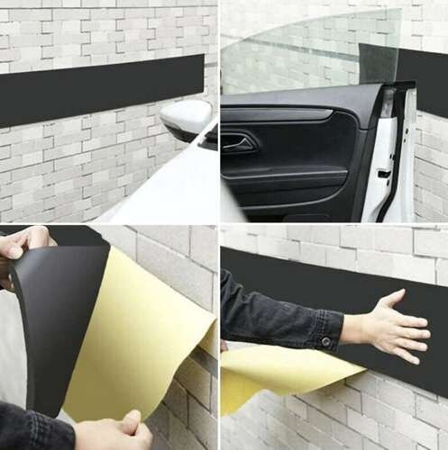Ant sienos klijuojama automobilio durų apsauga XTrobb, 2 m kaina ir informacija | Auto reikmenys | pigu.lt