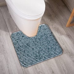 Minkštas wc kilimėlis 50x55cm Benedomo kaina ir informacija | Vonios kambario aksesuarai | pigu.lt