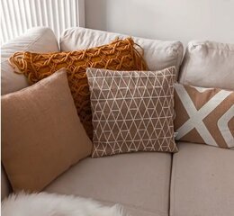 My Home dekoratyvinis pagalvėlės užvalkalas Jute kaina ir informacija | Dekoratyvinės pagalvėlės ir užvalkalai | pigu.lt