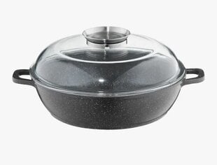 Ambition глубокая сковорода с крышкой Silverstone, 28 см цена и информация | Cковородки | pigu.lt