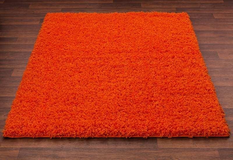 Kilimas Shaggy Orange, 80 x 150 cm kaina ir informacija | Kilimai | pigu.lt