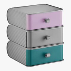 Ящик для хранения Domotti, 17,5x19,5x7 см цена и информация | Ящики для вещей | pigu.lt