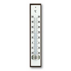 Vidaus termometras pagamintas iš raudonmedžio TFA 12.1011 kaina ir informacija | Meteorologinės stotelės, termometrai | pigu.lt