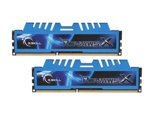 G.Skill RipjawsX, 8GB (2x4GB), DDR3, 2400MHz CL11 XMP kaina ir informacija | Operatyvioji atmintis (RAM) | pigu.lt