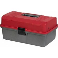 Žvejybos dėžė Helios T-002, 34x22x16 cm, raudona kaina ir informacija | Žvejybinės dėžės, dėklai, kuprinės | pigu.lt