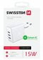 Swissten Smart IC 22052100 kaina ir informacija | Krovikliai telefonams | pigu.lt