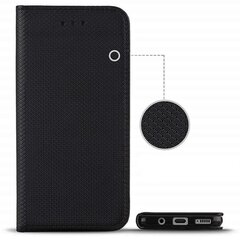 Hallo Smart Magnet Book Case, skirtas Samsung Galaxy S22, juodas kaina ir informacija | Telefono dėklai | pigu.lt