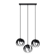 Pendant lamp TULOS 3P black CRIMSON SL.1088 цена и информация | Люстры | pigu.lt