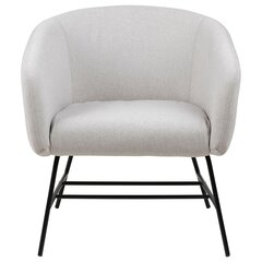 Кресло Actona Godeo, светло-серое цена и информация | Кресла в гостиную | pigu.lt