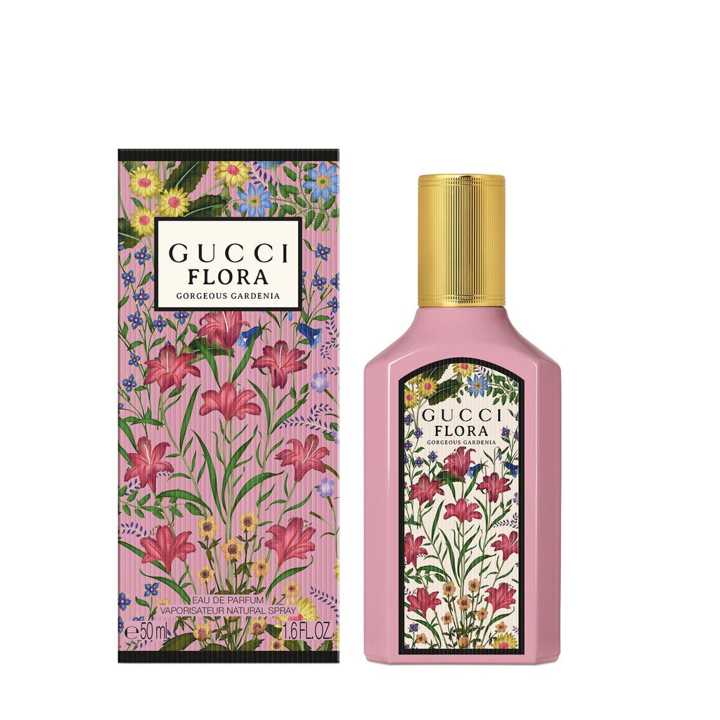 Kvapusis vanduo Gucci Flora Gorgeous Gardenia EDP moterims, 50 ml цена и информация | Kvepalai moterims | pigu.lt
