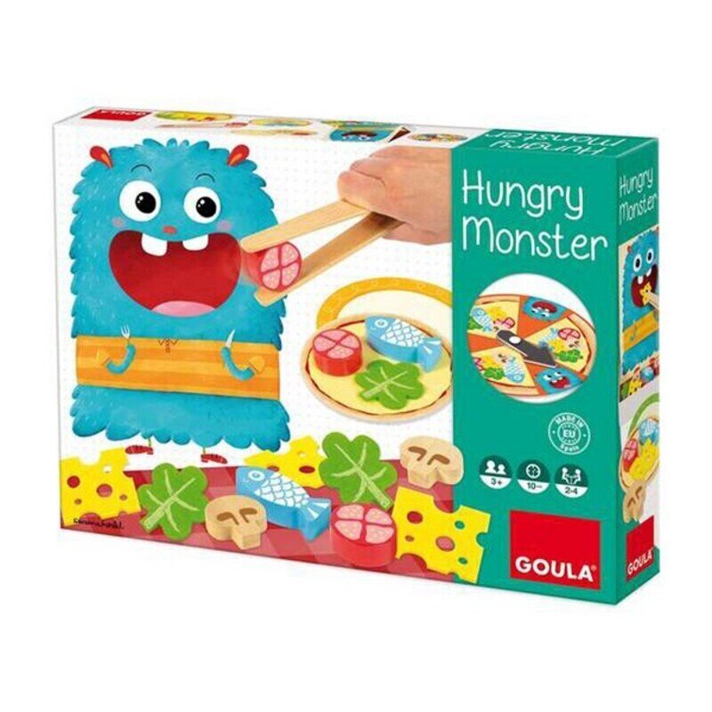 Įgūdžių žaidimas kūdikiams Diset Hungry Monster цена и информация | Žaislai kūdikiams | pigu.lt