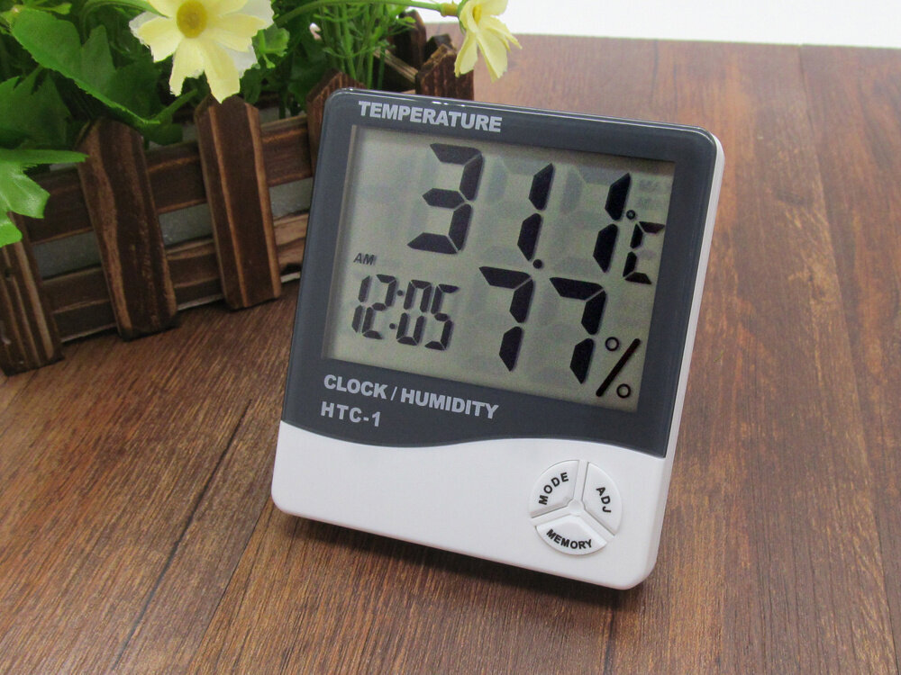 Skaitmeninis LCD termometras kaina ir informacija | Meteorologinės stotelės, termometrai | pigu.lt