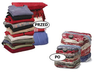 Вакуумный пакет, 50х60 см. цена и информация | Вешалки и мешки для одежды | pigu.lt