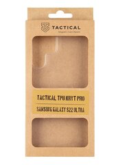 Tactical TPU Чехол for Samsung Galaxy S22 Ultra Transparent цена и информация | Чехлы для телефонов | pigu.lt