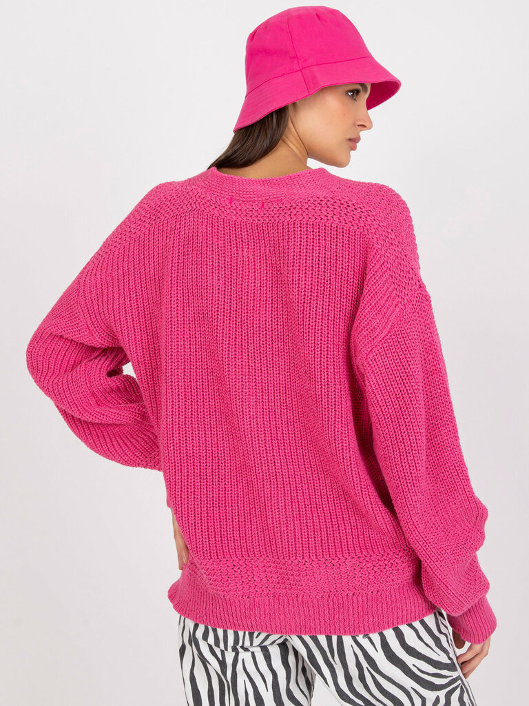 Kardiganas moterims Variant 183601, rožinės spalvos kaina ir informacija | Megztiniai moterims | pigu.lt
