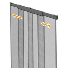 Сетка для дверей от комаров и мошек цена и информация | Москитные сетки | pigu.lt
