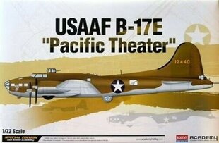 Klijuojamas Modelis Academy 12533 USAAF B-17E Pacific Theater 1/72 kaina ir informacija | Klijuojami modeliai | pigu.lt