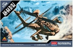 Klijuojamas Modelis Academy 12625 AH-64D/DJ 1/144 kaina ir informacija | Klijuojami modeliai | pigu.lt