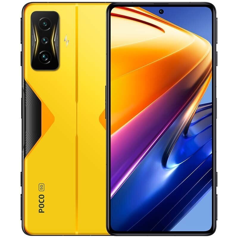 Xiaomi Poco F4 GT 5G Dual SIM 8/128GB MZB0BIVEU Cyber Yellow цена и информация | Mobilieji telefonai | pigu.lt