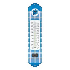 Термометр металлический комнатный/наружный ТFА 12.2052.06 цена и информация | Метеорологические станции, термометры | pigu.lt