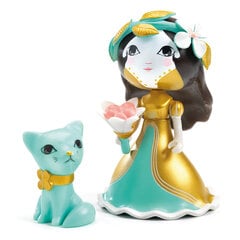 Figūrėlė – Princesė Eva ir katė, DJECO Arty Toys DJ06783 kaina ir informacija | Žaislai mergaitėms | pigu.lt