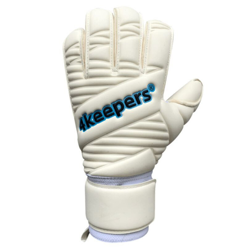 Vartininko pirštinės 4Keepers Retro IV RF Jr, baltos цена и информация | Vartininko pirštinės | pigu.lt