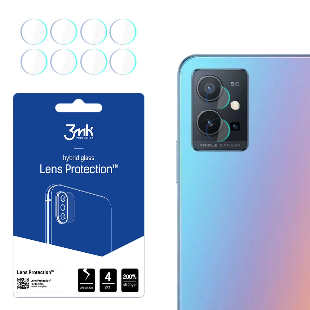 3mk Lens Protection цена и информация | Apsauginės plėvelės telefonams | pigu.lt