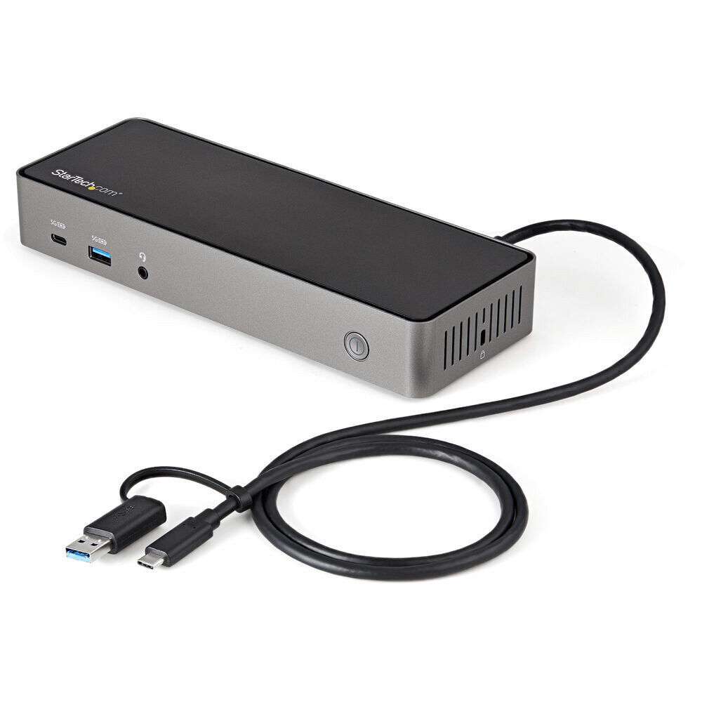 USB šakotuvas Startech DK31C3HDPDUE, HDMI/USB C/USB A kaina ir informacija | Adapteriai, USB šakotuvai | pigu.lt