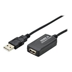 Digitus - Kabel repeater USB2.0 10 м цена и информация | Кабели и провода | pigu.lt