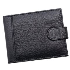 Piniginė vyrams Genuine Leather CC127BLK цена и информация | Мужские кошельки | pigu.lt