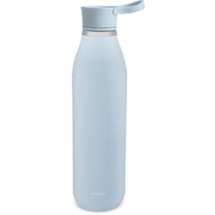 Бутылка для воды CityLoop Thermavac eCycle, 0,6 л, переработанная, нержавеющая сталь, светло-голубая цена и информация | Кухонная утварь | pigu.lt
