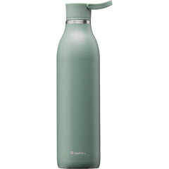Бутылка для воды CityLoop Thermavac eCycle, 0,6 л, переработанная, нержавеющая сталь, серо-зеленая цена и информация | Термосы, термокружки | pigu.lt